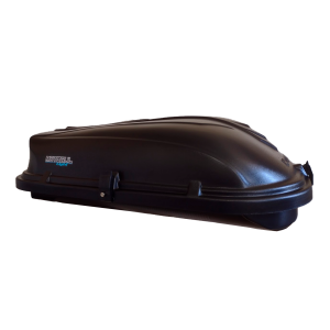 Bagageiro de Teto Maleiro com Chave Motobul 460 Litros Preto Light