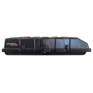 Bagageiro de Teto Maleiro com Chave Motobul Off Road 550 Litros preto 