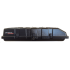 Bagageiro de Teto Maleiro com Chave Motobul Off Road 550 Litros preto 